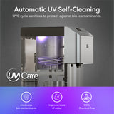 The Brio Moderna 4-Stage Reverse Osmosis Bottleless Water Cooler provides automatic RO filtration, removes contaminants, improves water taste, and delivers safer, refreshing hydration without added chemicals.