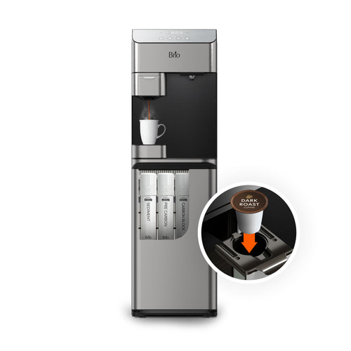 Brio Moderna 3-Stage Coffee Maker & Bottleless Water Cooler
