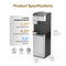 Experience pure, great-tasting hydration and fresh coffee every time with the 4-Stage Reverse Osmosis Coffee Maker & Bottleless Water Cooler Dispenser - Moderna 730. Featuring coffee dispense heights of 6.25″ and 8.25″, a water dispense height of 11.5″, and dimensions of 40.94″ (height) x 12.2″ (width) x 13.39″ (depth), this unit combines advanced reverse osmosis water filtration with versatile dispensing options in a sleek design proudly certified by UL, Intertek, and NSF labels.