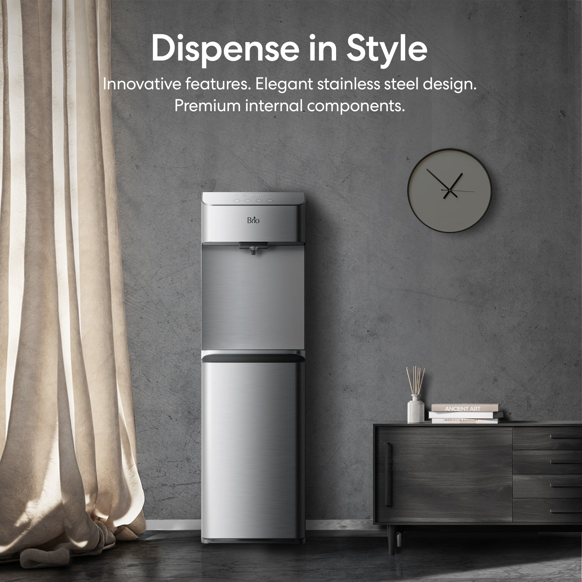 4-Stage Reverse Osmosis Bottleless Water Cooler - Moderna 730 Series