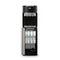 The Reverse Osmosis Bottleless Water Dispenser - Model 420 RO is a black and silver unit shown with its lower cabinet open, revealing four numbered water filter cartridges and internal tubing for advanced 4-stage reverse osmosis water filtration. The top section is designed to dispense both hot and cold water.