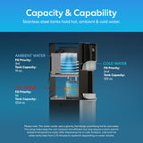 Brio 400 Series 4-Stage Reverse Osmosis Bottleless Water Cooler