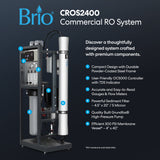 Brio Single Membrane Commercial RO System