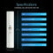 Left: Tall cylindrical Industrial Reverse Osmosis Membrane 10,500 GPD; right: specs—8x40 size, 7.3 GPM flow, 400 sq.ft. membrane, purifies up to 10,500 gal/day; max temp 113°F, 225 PSI, removes 99.7% dissolved solids.