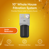 Brio Single Stage Whole House Filtration System – 10" Anti-Scale