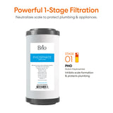 Brio Single Stage Whole House Filtration System – 10" Anti-Scale