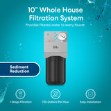 Brio Single Stage Whole House Filtration System – 10" Sediment