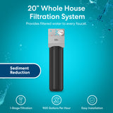 Brio Single Stage Whole House Filtration System – 20" Sediment
