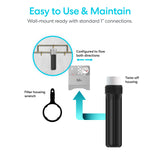 Brio Single Stage Whole House Filtration System – 20" Sediment