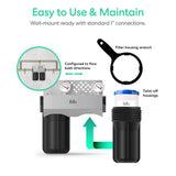 Brio 2-Stage Whole House Filtration System – 10" Heavy Metals