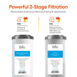 Brio 2-Stage Whole House Filtration System – 10" Anti-Scale