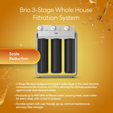 Brio 3-Stage Whole House Filtration System - Anti-Scale