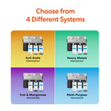 Brio 3-Stage Whole House Filtration System – 10" Anti-Scale