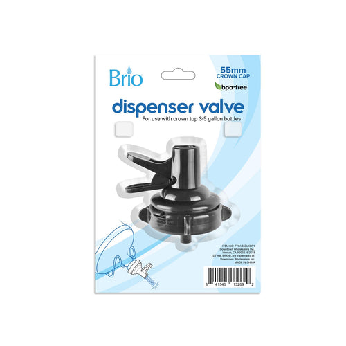 55MM Black Screw Top Valve Display Package