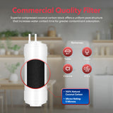 Brio 6" Post Carbon Inline 1/4" U-Type Filter