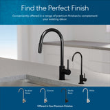 Brio Modern Series Water Faucet - Matte Black