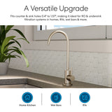 Brio Modern Series Water Faucet - Brushed Nickel