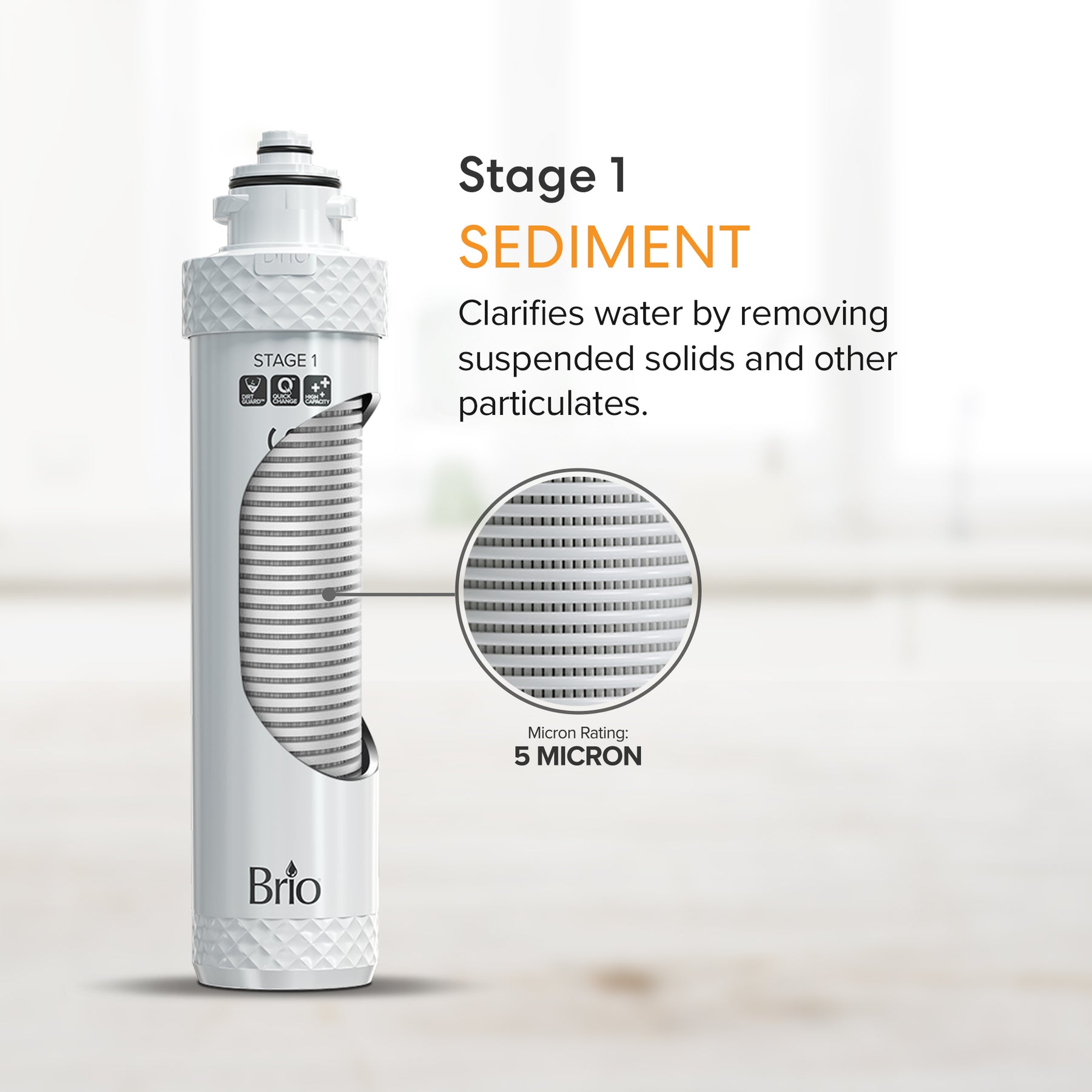 Brio 4-Stage Filter Kit – UVRO Models