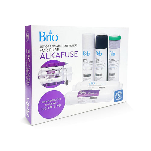 Brio PURE Aquafuse Replacement Filter Kit for URO6PURALK