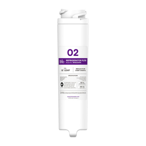 Brio 6023A Refrigerator Filter – GE GSWF, GSWF3PK, GSWFDS, 100749-C, 100749C, 100810/A, 100810A