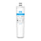 A white, cylindrical 6026A refrigerator filter with a top connector and blue/black labeling displays model, NSF certifications, and replacement info. Compatible with BOSCH 640565, AP3961137, 1257074, LNDESIT 640565.