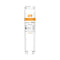 A white, NSF-certified 644845 Refrigerator Filter compatible with Bosch 644845, Haier 0060218743, and Miele KWF1000 models, labeled “09” with orange text and branding. The filter features advanced coconut carbon block filtration technology and displays installation instructions and specifications on the front.