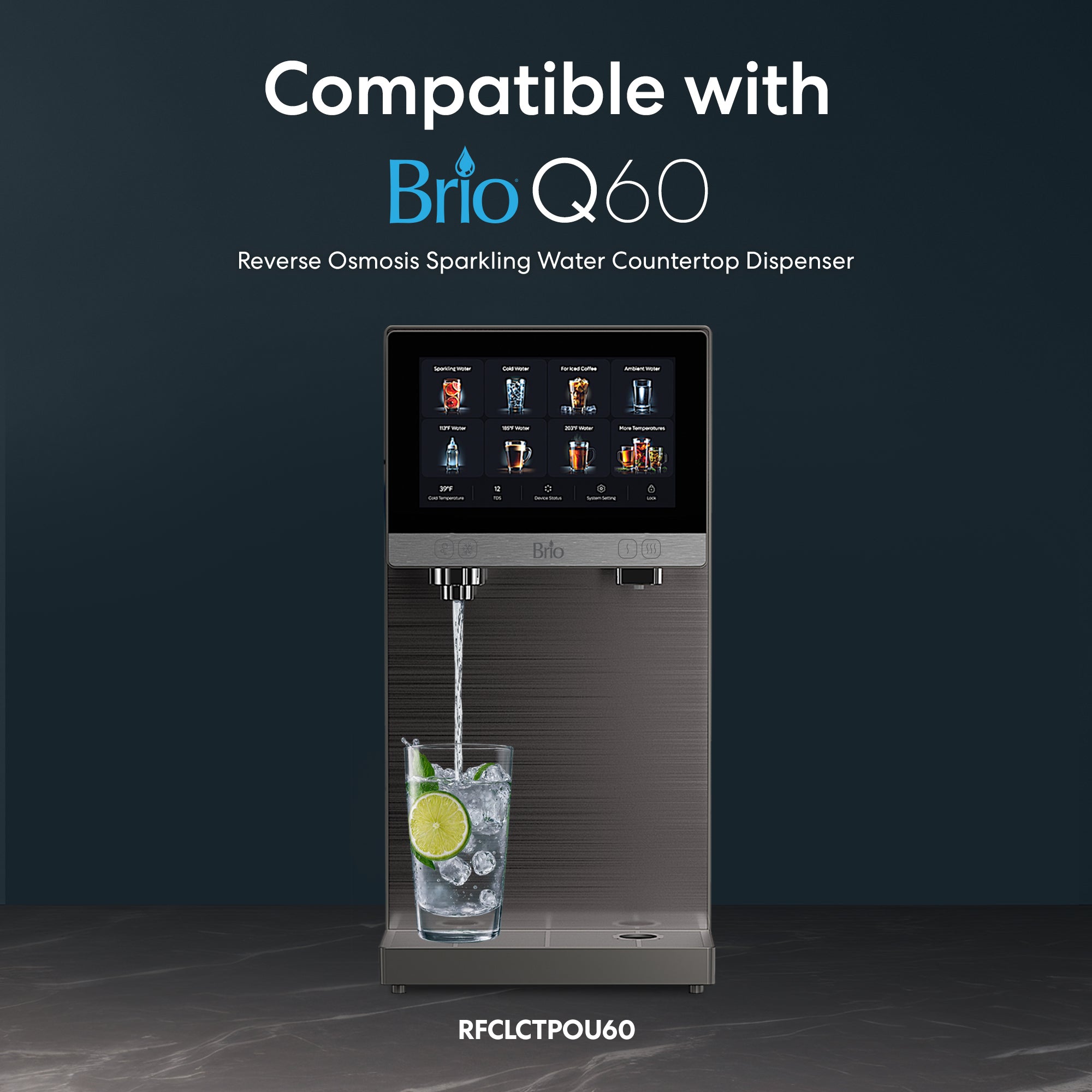 Multi-Stage RO Filter 200GPD - Q60 Dispenser