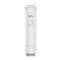 A white cylindrical water filter labeled "Carbon Rod Filter - Q20 Dispenser" for advanced filtration and contaminant reduction, featuring a caution note at the bottom, displayed against a plain white background.