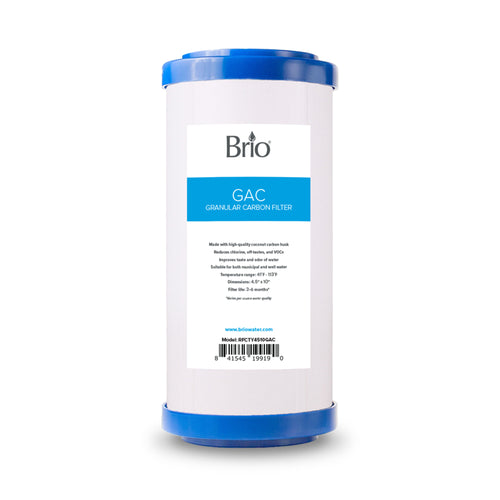 Brio Whole House 10” Granular Activated Carbon Filter