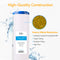 The Whole House 20" Heavy Metal Filter is shown, featuring high-quality construction, composite KDF, tough casing, durable O-ring, high flow rate, and effective heavy metal reduction—perfect for any water filtration system.