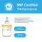 Image shows DA2900003G Refrigerator Filters (3-Pack) – Samsung® DA29-00003G, featuring a coconut shell carbon block and an NSF blue badge. Certified for NSF 42 Aesthetic Benefits and NSF 372 Lead ≤0.25%.
