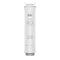 A white, cylindrical RO Membrane Filter 200GPD - Q20 Dispenser stands upright against a white background, designed for water filtration systems and efficient contaminant reduction.