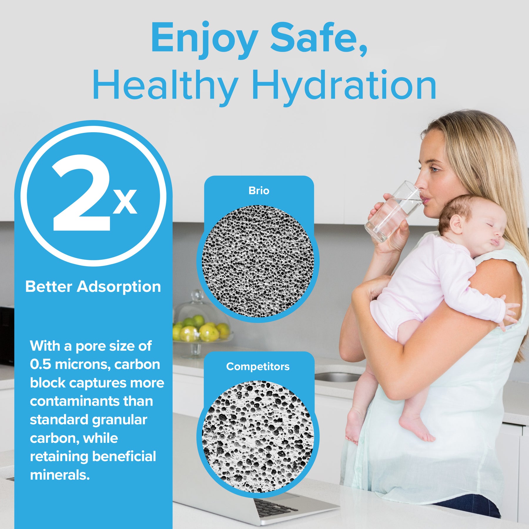 Brio UKF8001 Refrigerator Filter – Amana® Maytag® UKF8001