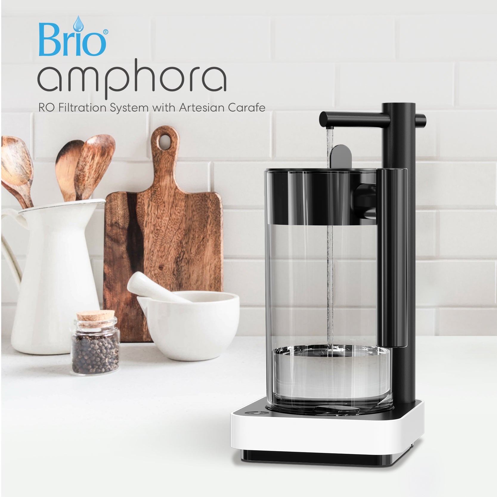 Sistema de filtración debajo del fregadero Brio Amphora RO - Jarra