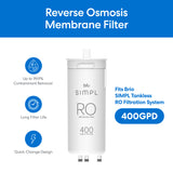 Brio SIMPL Reverse Osmosis Membrane 400GPD – TROM400STD
