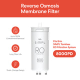 Brio SIMPL Reverse Osmosis Membrane 800GPD – TROM800STD