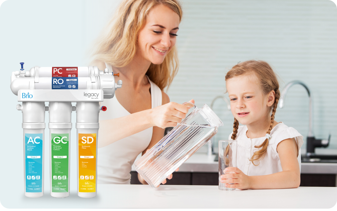 Filtered Solution Filtration - Powerful Water Purification | Brio Water