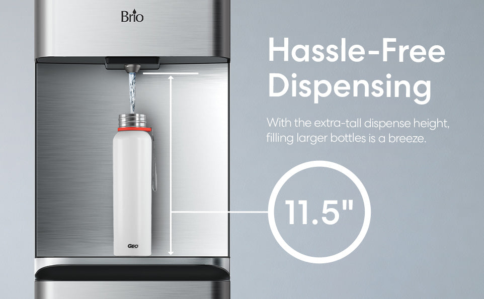 Brio Moderna 730 Series Self Cleaning Bottom Load Water Cooler – Brio Water