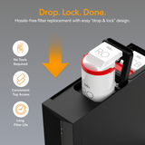 Brio PRISM Sistema de filtración debajo del fregadero RO sin tanque 600 GPD