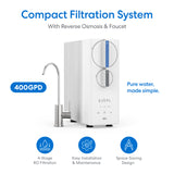 Brio SIMPL Tankless RO Undersink Filtration System 400GPD