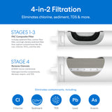 Brio SIMPL Tankless RO Under Sink Filtration System 400GPD