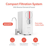 Brio SIMPL 800 GPD Tankless RO Undersink Filtration System