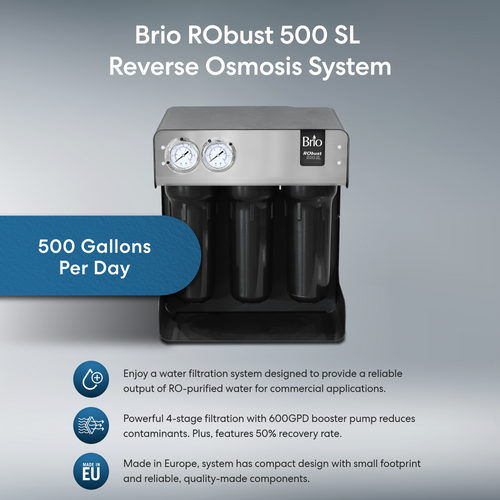 Brio RObust 500 SL 4-Stage Reverse Osmosis System