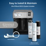 Brio RObust 500 SL 4-Stage Reverse Osmosis System