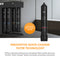 A set of water purifier filters is displayed, with a focus on a single black filter labeled CB, showcasing Brio 2000 Quick Change Reverse Osmosis System’s advanced quick-change filter technology and leak-proof, self-contained housing for easy maintenance—perfect for any RO filtration setup.