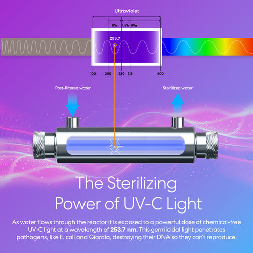 Brio UV-C Ultraviolet Light – 0.3 GPM