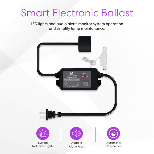 Brio UV-C Ultraviolet Light – 0.3 GPM