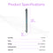 The UV-C Ultraviolet Light - 10 GPM features a 34.8" length, 2.5" width, 40W power, 110V/50-60Hz, 3/4” MNPT port, up to 8,000-hour lamp life, and delivers chemical-free whole house water treatment at a 10 GPM flow rate.