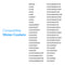A list titled Compatible Water Coolers appears in blue, displaying several model numbers in black across three vertical columns on a white background. The 2-Year Extended Warranty - Water Coolers is available to extend your product’s protection.