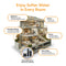 See how the Whole House Water Softener System - 1-2 Bathrooms - 24,000 Grains brings brighter laundry, softer hair and skin, spotless dishes, corrosion-free pipes, low heater maintenance, and filtration compatibility to every room.